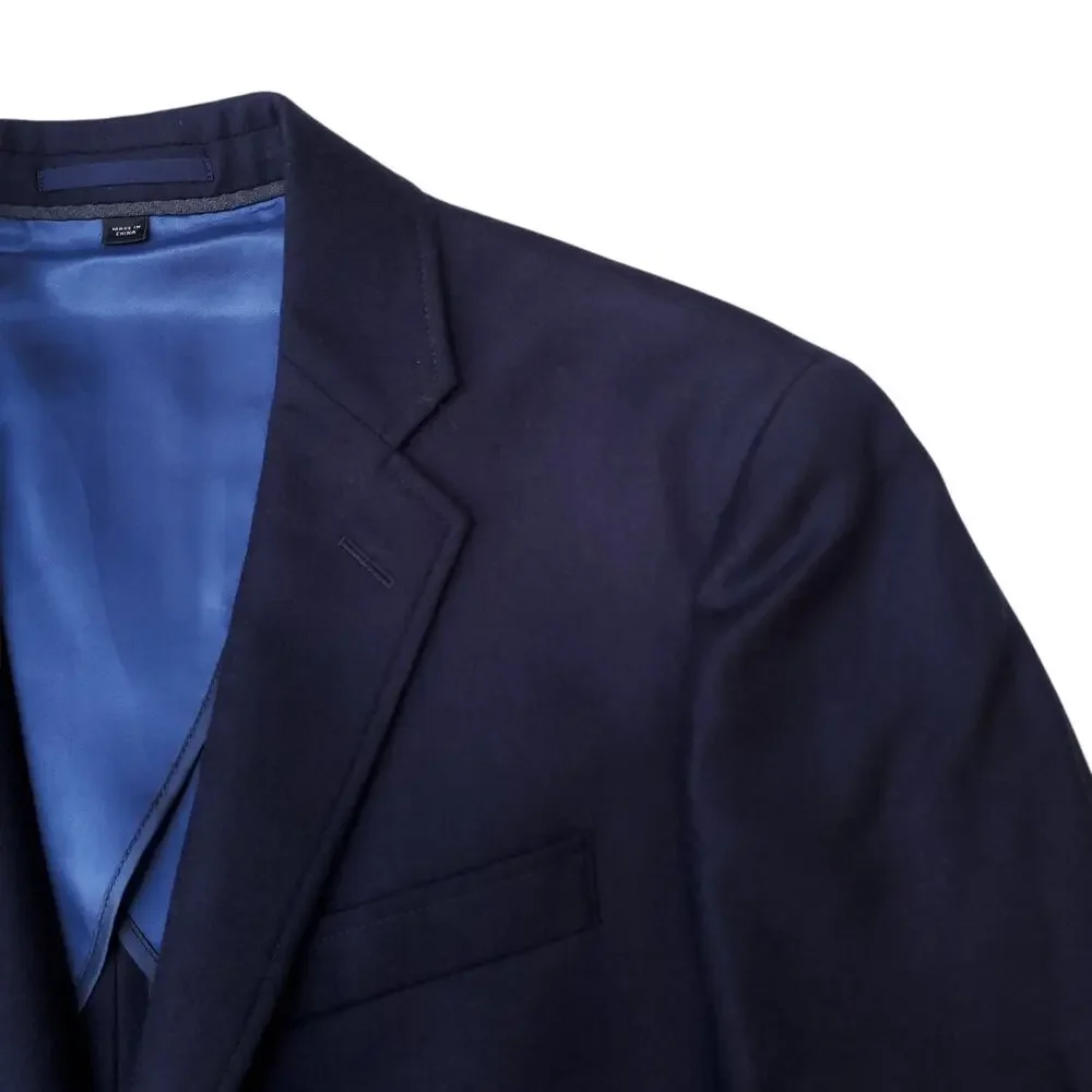 J. Crew Ludlow Slim Fit Legacy Blazer American Wool Ivy Prep Blue Jacket 38S